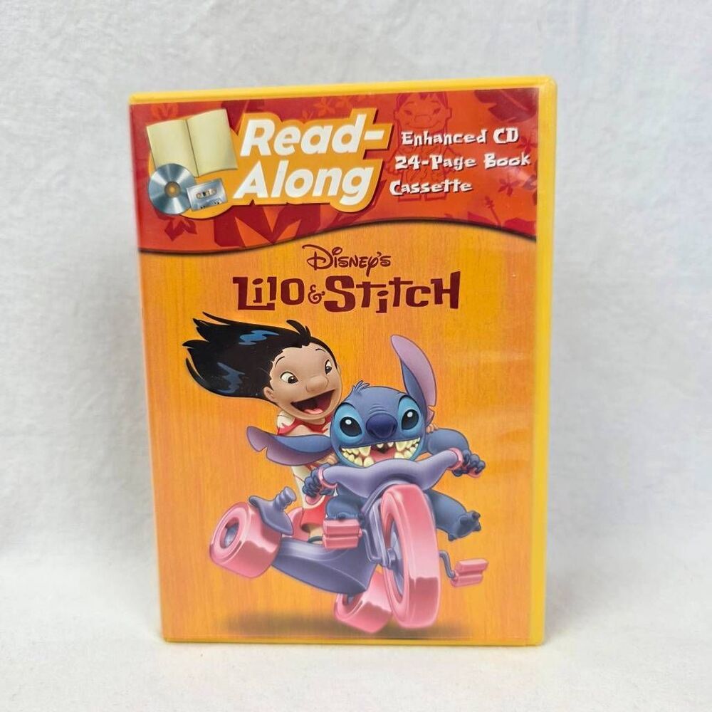 Disney Lilo Stitch Read Along CD Book Set